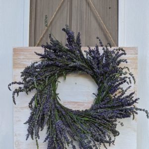 Lavender Wreath