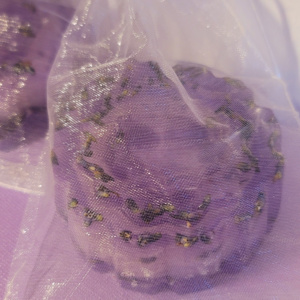 Lavender-Glycerin-Luffa-Soap